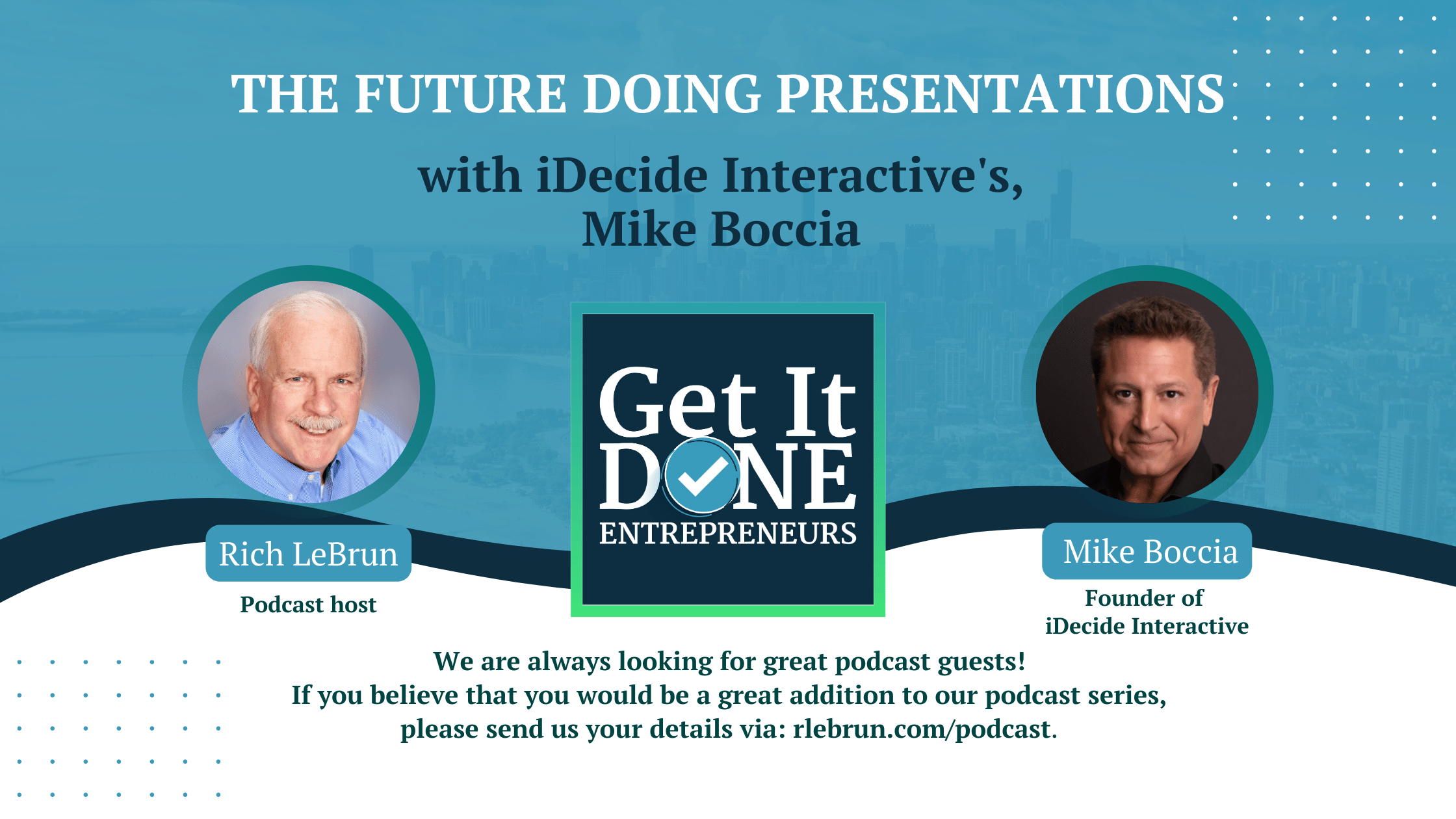 The Future Doing Presentations with iDecide Interactive s Mike Boccia